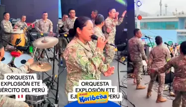 Al-ritmo-de-la-cumbia-Orquesta-del-Ejercito-del-Peru-sorprendieron-con-su-talento