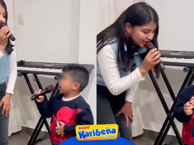 Nickol-Sinchi-canta-con-su-hijo