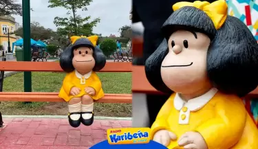 Inauguran-escultura-de-Mafalda-en-Barranco