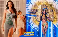 Brill, pero no alcanz! Camila Escribens solo lleg al Top 10 del Miss Universo y usuarios la elogian en redes