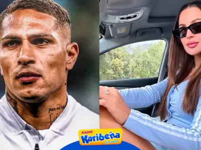 Ana Paula Consorte molesta con Paolo Guerrero