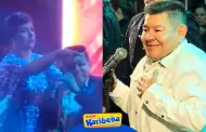 Siempre a su lado! Dilbert Aguilar cantaba con oxgeno en los shows con el apoyo de su esposa [VIDEO]