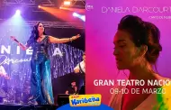 Un show diferente! Daniela Darcourt cantar por primera vez en el Gran Teatro Nacional