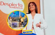 Daniela Darcourt promociona su lbum cantando en los programas de Univisin: "Feliz de llevar mi msica"