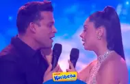"Soy tu amigo fiel": Christian Domnguez le canta a Pamela Franco y se besan en televisin nacional (VIDEO)