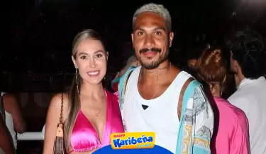 Ana Paula Consorte y Paolo Guerrero derrochan amor en el Carnaval de Ro de Janeiro.