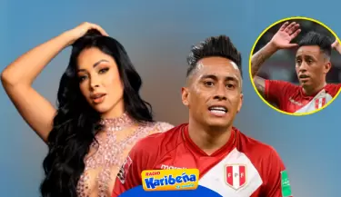 Christian Cueva enga a Pamela Franco con conocida modelo peruana.