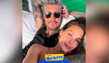 Marcelo Tinelli y Milett Figueroa intercambian mensajes de amor por San Valentn.