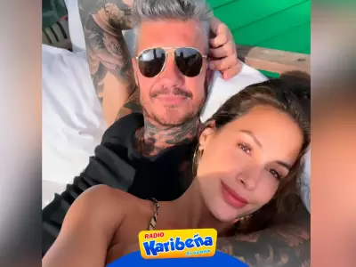 Marcelo Tinelli y Milett Figueroa intercambian mensajes de amor por San Valentn.