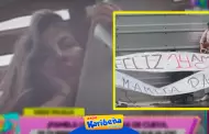 Conmovida! Pamela Lpez llora al recibir sorpresa de San Valentn de sus hijos