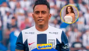 Christian Cueva encara a Janet Barboza