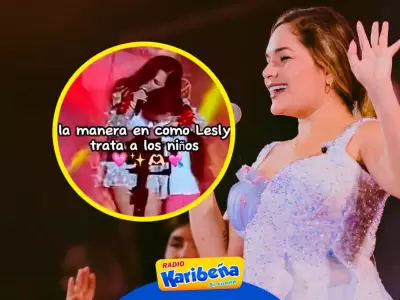 Fans resaltan el cario de Lesly guila por los nios