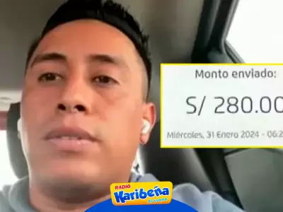 Christian Cueva revela por qu deposit 280 y no 300 soles para Pamela Franco.