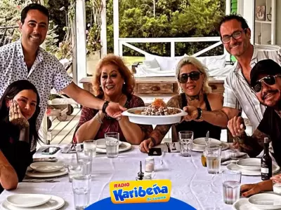 Marcelo Tinelli organiz un almuerzo con la familia de Milett Figueroa.