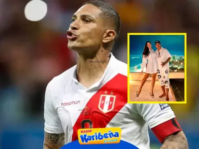 Paolo Guerrero Ana Paula Consorte Csar Vallejo