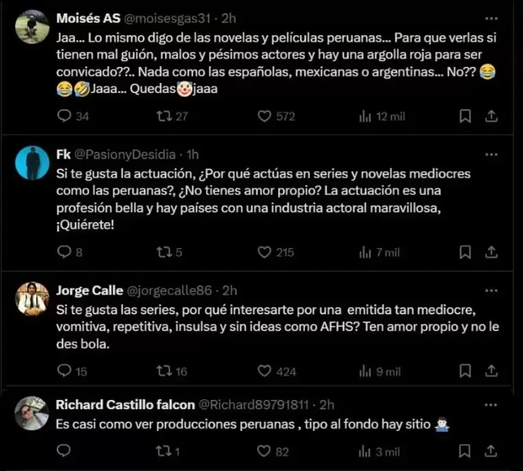 Criticas de usuarios contra Lazlo Kovacs