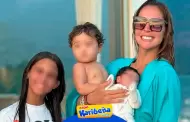 Brill por su ausencia! Ana Paula Consorte celebra el primer mes de su hijo sin Paolo Guerrero