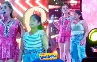 El talento es de familia! Sobrina de Lesly guila sorprende cantando "Te Extraar" junto a Corazn Serrano
