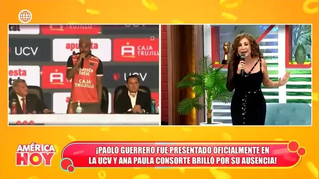 Janet Barboza explota contra Ana Paula por su ausencia en presentacin de Guerrero en la UCV.
