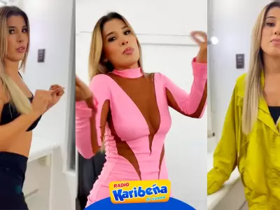 Yahaira Plasencia realiza trend de TikTok