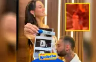 Mam feliz! Graban VIDEO de Angie Arizaga luciendo su pancita en plena va pblica: cuntos meses tiene?