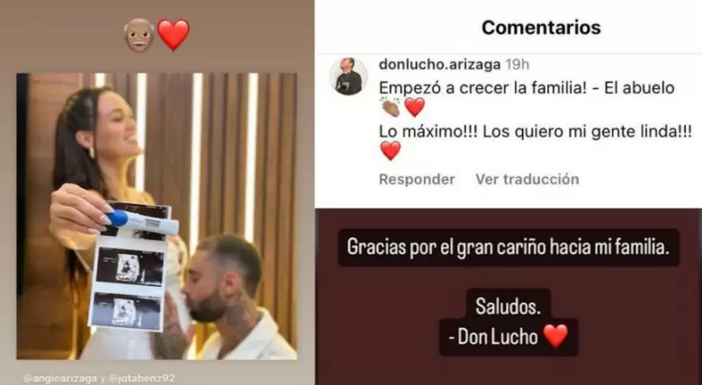 Palabras de Don Lucho, pap de Angie Arizaga. (Foto: Composicin Karibea)