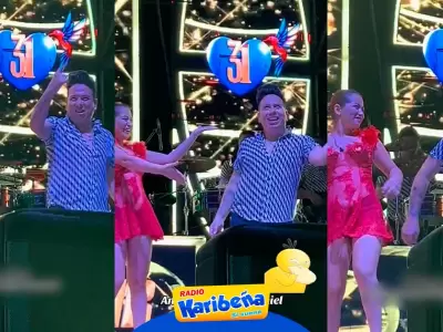 El divertido baile de Ana Luca Urbina y Dani Daniel de Corazn Serrano