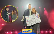 Inolvidable! Laura Pausini sorprendi al cantar con su imitadora de "Yo Soy Kids" en su concierto en Lima