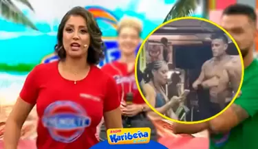 Karla Tarazona 'explota' ante rumores de amoro con Christian Domnguez.
