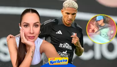 Ana Paula Consorte acompa a Paolo Guerrero en importante compromiso.