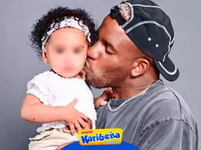 Jefferson Farfn presento a su hija en redes