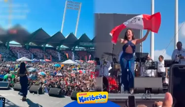 Daniela Darcourt la rompe en concierto de Puerto Rico