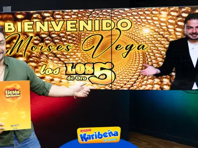 Moiss Vega es el nuevo integrante de 'Los 5 de Oro'