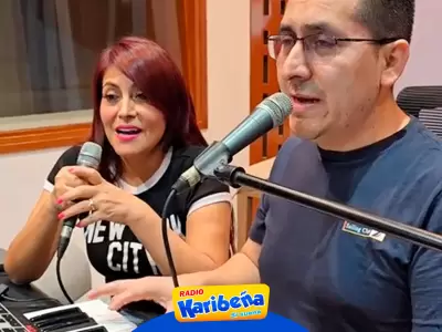 Yrma y Edwin Guerrero cantan juntos clsicos temas sanjuaneros