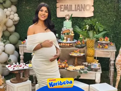 Brunella Torpoco celebra su baby shower