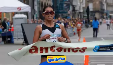 Kimberly Garcia gana marcha atletica de Podebrady