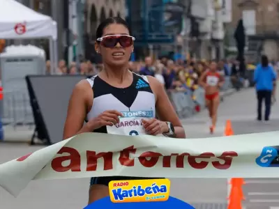 Kimberly Garcia gana marcha atletica de Podebrady