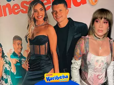 Mario Hart y Leslie Shaw se reencuentran en avant premier de 'Chabuca'