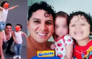 Emotivo! Nstor Villanueva le canta "las maanitas" por TikTok a su hijo al no poder verlo en su cumpleaos
