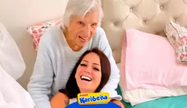 Melissa Klug comparte tierno mensaje a casi un mes de la partida de su abuelita