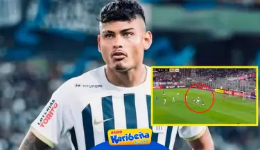 Jeriel de Santis habla tras gol fallado con Alianza Lima