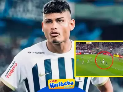 Jeriel de Santis habla tras gol fallado con Alianza Lima