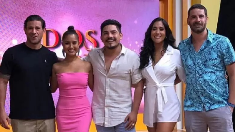 Yaco Eskenazi y Melissa Paredes actuaron en novela "Dos hermanas". (Foto: Amrica Televisin)