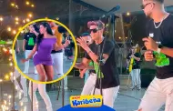 Leysi Surez se luce bailando con Los Conquistadores de la Salsa en Fiesta Karibea: "Amo divertirme"