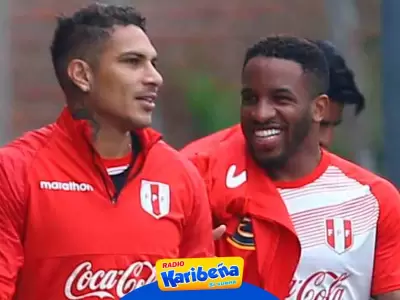 Jefferson Farfn y Paolo Guerrero cobraban cupo en la seleccin peruana