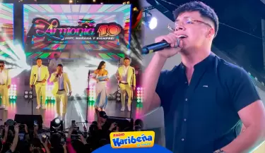 Chechito canta junto a Armona 10