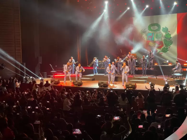 Grupo Niche en el Gran Teatro Nacional.