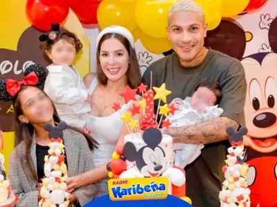 Ana Paula Consorte borra publicacin con Paolo Guerrero y sus hijos.