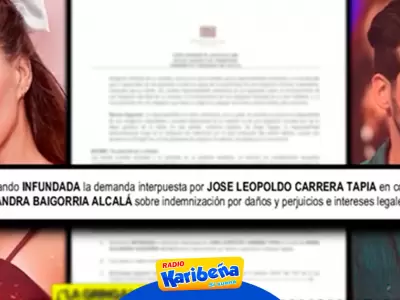 Guty Carrera pierde demanda contra Alejandra Baigorria.