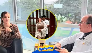 Alejandra Baigorria presenta al doctor traer a su futuro hijo al mundo.